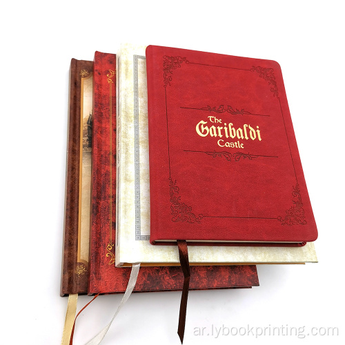 Pu Leatherettetetetetetetete Cover Notebook Softcover